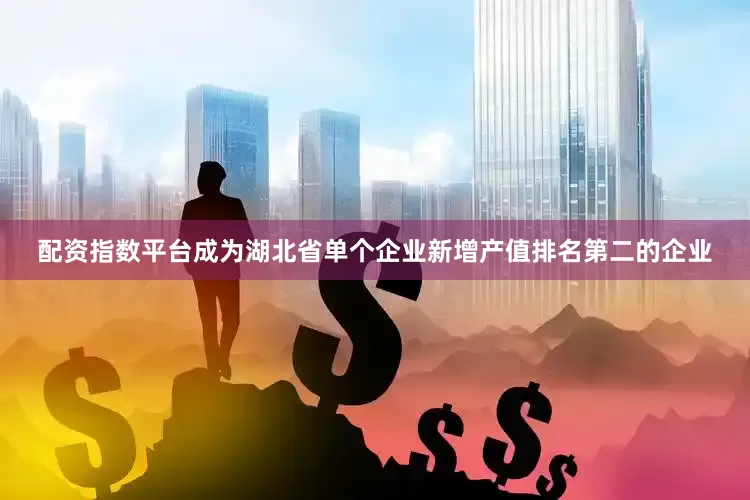 配资指数平台成为湖北省单个企业新增产值排名第二的企业