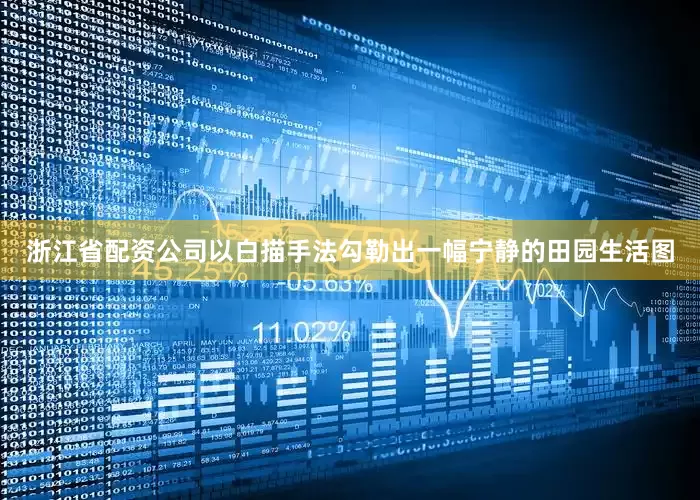 浙江省配资公司以白描手法勾勒出一幅宁静的田园生活图